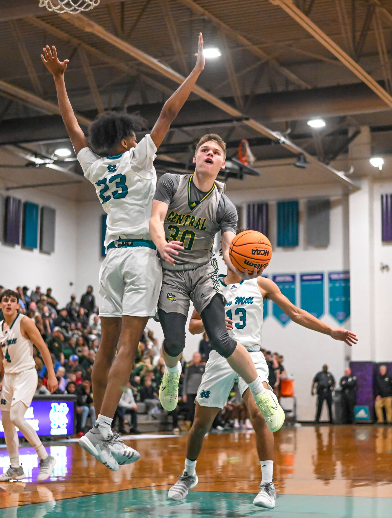 Central Cabarrus rolls past Cox Mill for the victory.